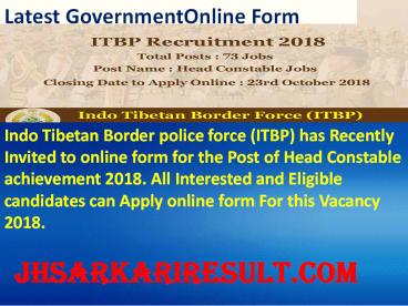 Latest GovernmentOnline Form (10)