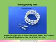 Bridal jewelry sets PowerPoint PPT Presentation