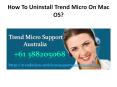 How To Uninstall Trend Micro On Mac OS? PowerPoint PPT Presentation