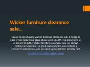 Hotel Furniture Sale