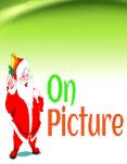 santa on picture2 PowerPoint PPT Presentation