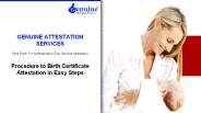 Procedure to Birth Certificate Attestation in Easy Steps