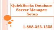 QuickBooks Database Server Manager