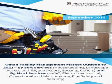 Middle East Facility Management Association, Cleaning Services Market in Oman - Ken Research