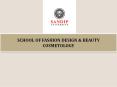 School of Fashion Design and Cosmetology at Sandip University PowerPoint PPT Presentation