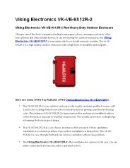 Viking Electronics VK-VE-9X12R-2 - GoHeadSets