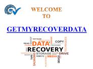 Mobile data recovery services