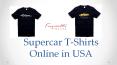 Supercar t-shirts online sale