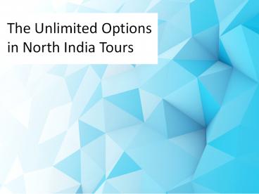 The Unlimited Options in North India Tours (1)