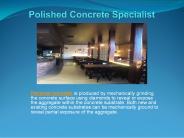 Polished Concrete Specialist