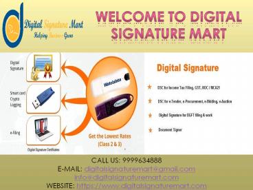 Digital Signature Mart