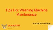 Professional Washing Machine Repair in Dubai | Al Nadeem