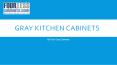 Gray Shaker Kitchen Cabinets by Four Less Cabinets