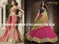 5 TRENDY LEHENGA STYLE SAREES FOR 2018