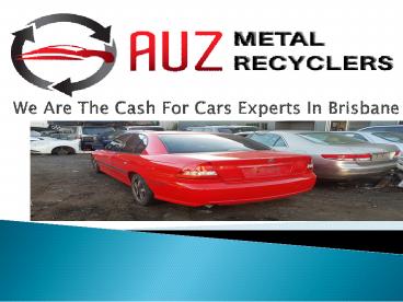 Cash For Cars Brisbane