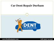 Car Dent Repair Durham
