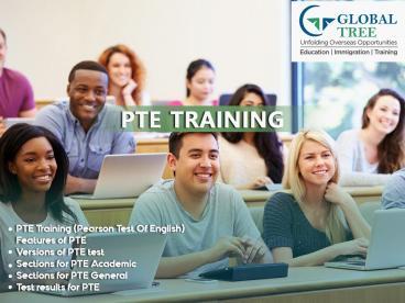 PTE Training, Exam preparation and Coaching in Hyderabad - Global Tree