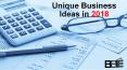 Unique Business Ideas in 2018 PowerPoint PPT Presentation