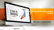 Common mistakes to avoid while hiring a website designer  