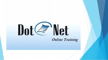 Dot Net Online Training
