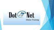 Dot Net Online Training