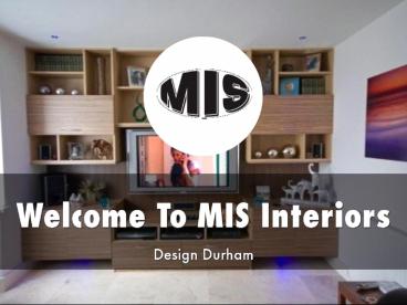 Information Presentation Of MIS Interiors