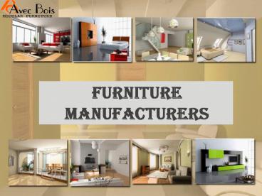 Furniture Manufacturers (1)