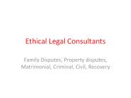 Ethical Legal Consultants