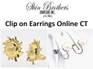 Clip on Earrings Online CT