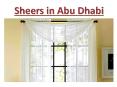 Sheers in abu dhabi PowerPoint PPT Presentation