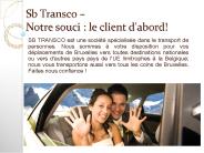 Sb Transco – Notre souci  le client d'abord