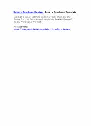 Bakery Brochure Design - Bakery Brochure Template (2)