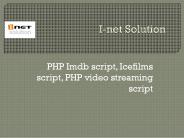 PHP Imdb script | Icefilms script | PHP video streaming script