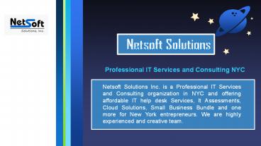 Professional IT Services and Consulting NYC
