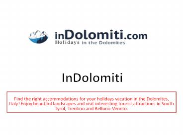 inDolomiti (1)
