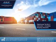 Warehouse Facility in Edmonton - Complete Shipping Solutions