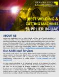 Best Welding & Cutting Machines Supplier in UAE PowerPoint PPT Presentation