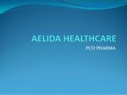 Aelida Healthcare Pharma PCD