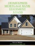 HomeXpress Mortgage Bank Statement Loans PowerPoint PPT Presentation