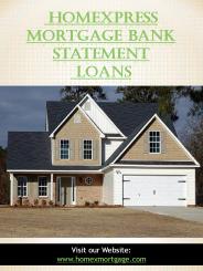 HomeXpress Mortgage Bank Statement Loans