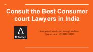 Lawyer for Consumer complaint in India