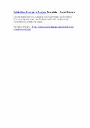 Exhibition Brochure Design Template - Sprak Design (1)