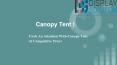Grab An Attention With Custom Tent At Competitive price! PowerPoint PPT Presentation