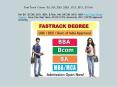 Fast track Courses | One Sitting Degree in Single Exam, Admission 2018 PowerPoint PPT Presentation