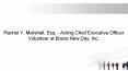 Rachel Y. Marshall, Esq. – Acting Chief Executive Officer Volunteer at Brand New Day, Inc. PowerPoint PPT Presentation