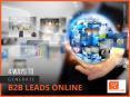 B2B Sales Lead Generation Companies - Tips to Generate Leads Online PowerPoint PPT Presentation