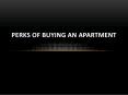 Perks of Buying an Apartment