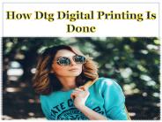 DTG – Direct to Garment Digital Printing