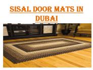 Sisal Door mats