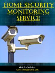 Home Security Monitoring Service